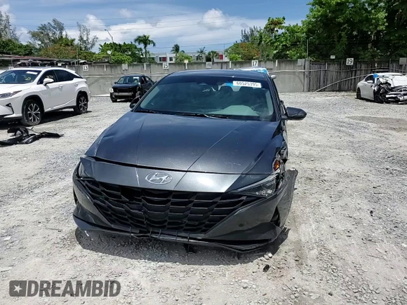2023 Hyundai Elantra SEL with VIN 5NPLM4AG3PH094666, listed as a Copart auction lot 60525395 with 80,518 mi miles and Salvage title. Bid and sale history available at DreamBid. Image 14.