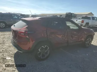 2024 Chevrolet Trax LT with VIN KL77LHE27RC203863, listed as a Copart auction lot 49471575 with 5,201 mi miles and Salvage Title. Bid and sale history available at carsss.com. Image 3.