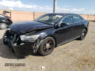 2016 Ford Police Interceptor with VIN 1FAHP2L80GG147664, listed as a Copart auction lot 70564474 with 155,135 mi miles and Salvage title. Bid and sale history available at DreamBid. Image 1.
