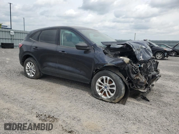 2021 Ford Escape S with VIN 1FMCU9F68MUB03565, listed as a Copart auction lot 54225595 with 54,479 mi miles and Salvage title. Bid and sale history available at DreamBid. Image 4.