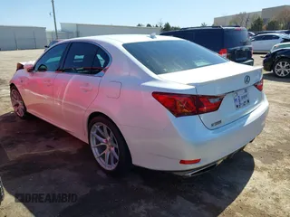 2013 Lexus GS 350 with VIN JTHBE1BL5D5008190, listed as a IAAI auction lot 41761202 with 126,045 mi miles. Bid and sale history available at carsss.com. Image 3.
