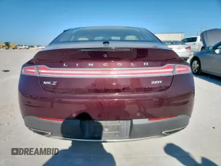 2017 Lincoln MKZ Select with VIN 3LN6L5C97HR657121, listed as a Copart auction lot 61085835 with 62,375 mi miles and Salvage title. Bid and sale history available at DreamBid. Image 6.