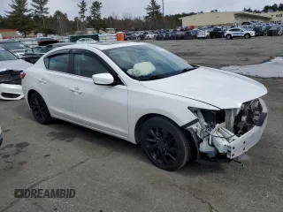 2018 Acura ILX with VIN 19UDE2F30JA002036, listed as a Copart auction lot 46244065 with 76,610 mi miles and Salvage title. Bid and sale history available at DreamBid. Image 4.