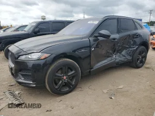 2017 Jaguar F-Pace 35t R-Sport with VIN SADCL2BV3HA083328, listed as a Copart auction lot 64398344 with Not Provided miles and Salvage Title. Bid and sale history available at DreamBid. Image 1.
