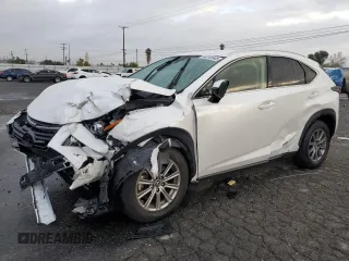 2020 Lexus NX with VIN JTJAARBZ7L5019294, listed as a Copart auction lot 44315545 with 43,838 mi miles and Salvage Title. Bid and sale history available at carsss.com. Image 1.