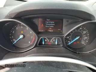 2017 Ford Escape SE with VIN 1FMCU0GD1HUC04526, listed as a Copart auction lot 53453605 with 155,345 mi miles and Salvage Title. Bid and sale history available at carsss.com. Image 9.