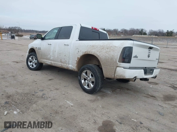 2018 Ram 1500 Big Horn with VIN 3C6RR7LT5JG135653, listed as a IAAI auction lot 41626601 with 91,267 mi miles. Bid and sale history available at carsss.com. Image 3.