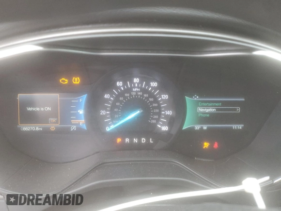 2020 Ford Fusion SE with VIN 3FA6P0HD3LR148537, listed as a Copart auction lot 44025495 with 86,270 mi miles and Salvage Title. Bid and sale history available at DreamBid. Image 9.