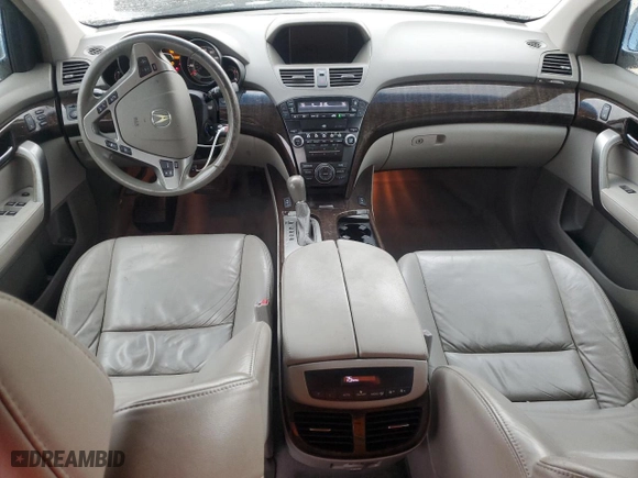 2012 Acura MDX Tech Pkg with VIN 2HNYD2H35CH514082, listed as a Copart auction lot 50593215 with 133,883 mi miles and Salvage Title. Bid and sale history available at carsss.com. Image 8.