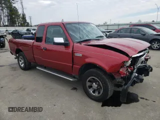 2009 Ford Ranger XLT with VIN 1FTYR44E19PA12488, listed as a Copart auction lot 42114385 with 55,023 mi miles and Salvage Title. Bid and sale history available at carsss.com. Image 4.
