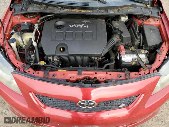 2010 Toyota Corolla with VIN 2T1BU4EE4AC386390, listed as a Copart auction lot 53977665 with 176,739 mi miles and Clean Title. Bid and sale history available at carsss.com. Image 11.