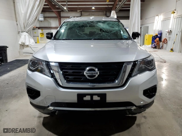 2019 Nissan Pathfinder S with VIN 5N1DR2MM1KC650033, listed as a Copart auction lot 48685425 with 121,127 mi miles and Salvage Title. Bid and sale history available at carsss.com. Image 5.