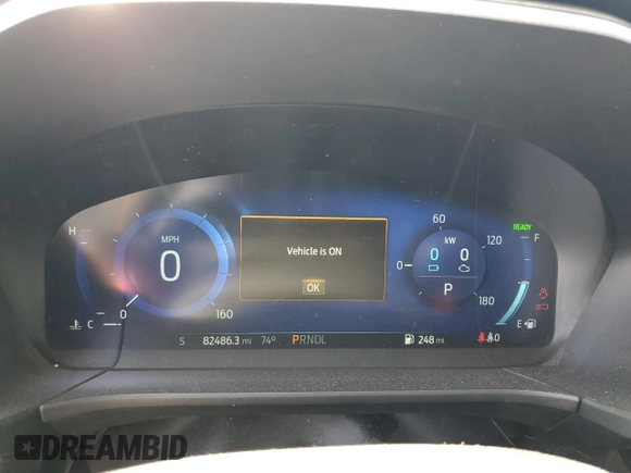 2020 Ford Escape Titanium Hybrid with VIN 1FMCU9DZ4LUA79387, listed as a Copart auction lot 62174835 with 82,486 mi miles and Salvage title. Bid and sale history available at DreamBid. Image 9.