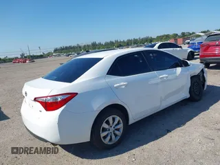 2015 Toyota Corolla L with VIN 2T1BURHE1FC252615, listed as a IAAI auction lot 41884936 with 113,805 mi miles and . Bid and sale history available at DreamBid. Image 4.