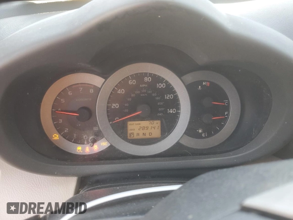 2007 Toyota RAV4 Limited with VIN JTMZK34V575013008, listed as a Copart auction lot 48166235 with 289,141 mi miles and Clean Title. Bid and sale history available at carsss.com. Image 9.