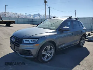 2019 Audi Q5 Prestige with VIN WA1CNAFY2K2053835, listed as a Copart auction lot 46736325 with 48,257 mi miles and Salvage Title. Bid and sale history available at carsss.com. Image 1.