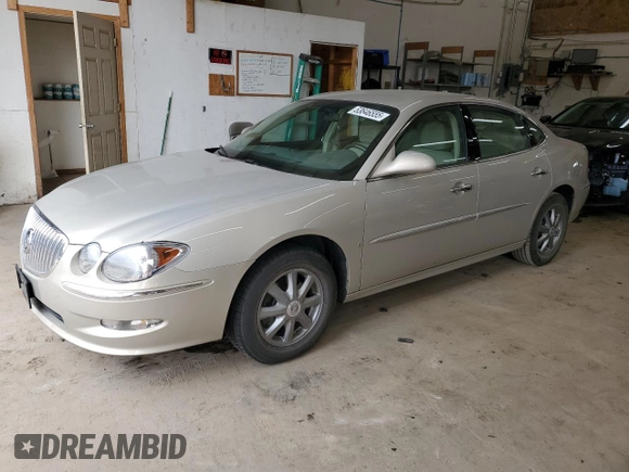 2008 Buick LaCrosse CXL with VIN 2G4WD582381237370, listed as a Copart auction lot 53646555 with 53,295 mi miles and Salvage Title. Bid and sale history available at carsss.com. Image 1.