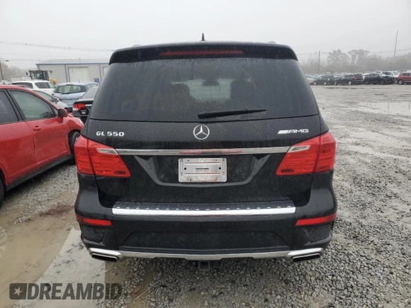 2015 Mercedes-Benz GL-Class GL 550 with VIN 4JGDF7DE5FA478329, listed as a Copart auction lot 74063463 with 111,676 mi miles. Bid and sale history available at carsss.com. Image 6.