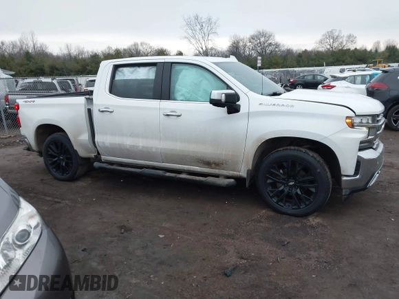2020 Chevrolet Silverado 1500 LTZ with VIN 1GCUYGED1LZ314741, listed as a IAAI auction lot 41191154 with 80,380 mi miles and . Bid and sale history available at DreamBid. Image 13.