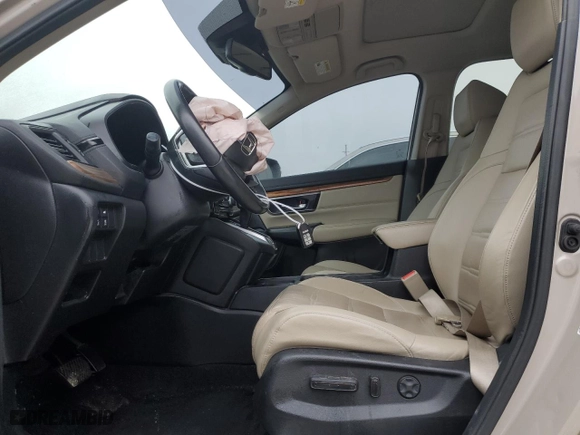 2018 Honda CR-V EX-L with VIN 2HKRW2H81JH670575, listed as a Copart auction lot 43006885 with 93,608 mi miles and Salvage Title. Bid and sale history available at carsss.com. Image 7.