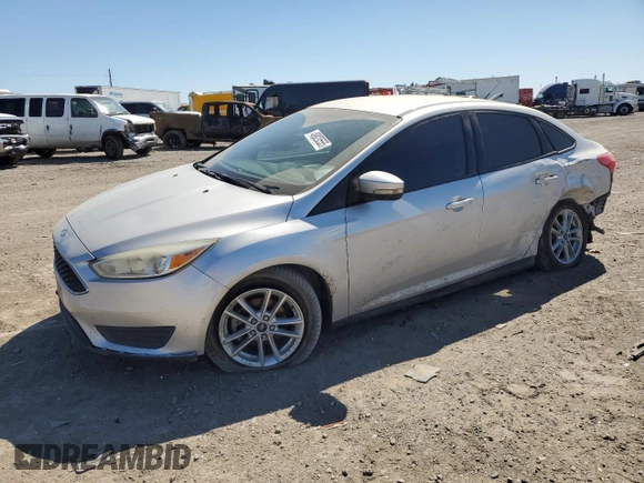 2016 Ford Focus SE with VIN 1FADP3F21GL255536, listed as a Copart auction lot 49820555 with 134,148 mi miles and Salvage Title. Bid and sale history available at carsss.com. Image 1.