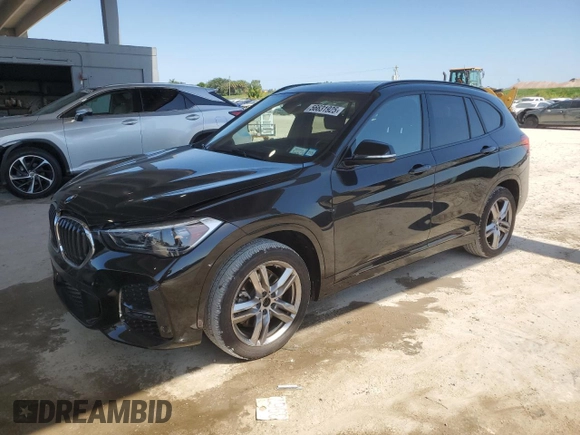 2021 BMW X1 xDrive28i с VIN WBXJG9C04M5T50887, выставлен на аукционе Copart как лот 56631925 с пробегом 31 368 миль миль и Списание • Salvage title. История ставок и продаж доступна на DreamBid. Изображение 1.