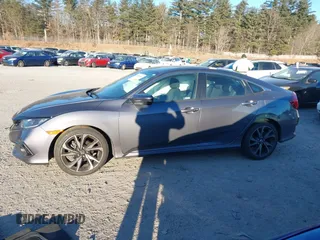 2020 Honda Civic Sedan Sport with VIN 2HGFC2F82LH516663, listed as a IAAI auction lot 41282347 with 40,451 mi miles. Bid and sale history available at carsss.com. Image 14.