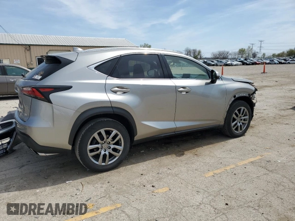 2016 Lexus NX 200t with VIN JTJBARBZ3G2069590, listed as a Copart auction lot 53570075 with 133,697 mi miles and Salvage Title. Bid and sale history available at DreamBid. Image 3.
