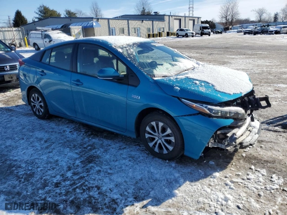 2022 Toyota Prius Prime LE with VIN JTDKAMFP1N3197414, listed as a Copart auction lot 41869385 with 44,185 mi miles and Salvage Title. Bid and sale history available at carsss.com. Image 4.
