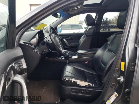 2008 Acura MDX with VIN 2HNYD282X8H523827, listed as a Copart auction lot 50609315 with 202,211 mi miles and Salvage Title. Bid and sale history available at DreamBid. Image 7.