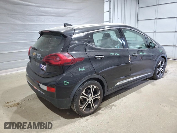 2017 Chevrolet Bolt EV Premier with VIN 1G1FX6S02H4172453, listed as a Copart auction lot 56331215 with 87,163 mi miles and Salvage title. Bid and sale history available at DreamBid. Image 3.