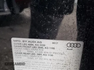 2018 Audi Q3 Premium Plus with VIN WA1JCCFS3JR006940, listed as a Copart auction lot 44656843 with 65,626 mi miles. Bid and sale history available at carsss.com. Image 12.