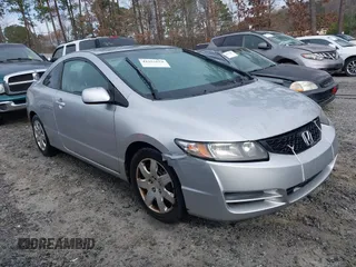 2010 Honda Civic Cpe LX with VIN 2HGFG1A62AH523372, listed as a IAAI auction lot 41552624 with 144,530 mi miles. Bid and sale history available at carsss.com. Image 1.