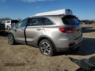 2019 Kia Sorento EX Sport V6 with VIN 5XYPH4A50KG456666, listed as a Copart auction lot 46849815 with 0 mi miles and Salvage Title. Bid and sale history available at carsss.com. Image 2.