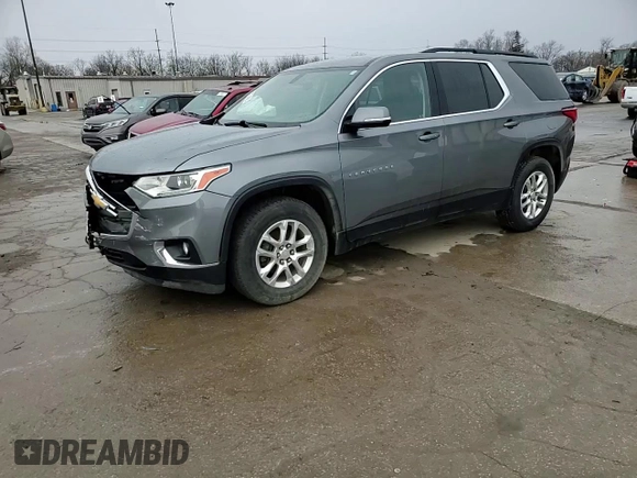 2019 Chevrolet Traverse LT Cloth with VIN 1GNERGKW0KJ277662, listed as a Copart auction lot 47574605 with 62,847 mi miles and Salvage Title. Bid and sale history available at carsss.com. Image 12.