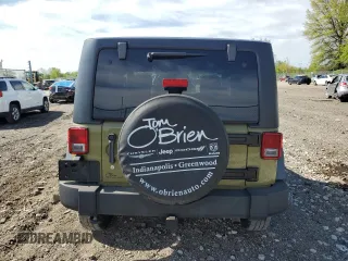 2013 Jeep Wrangler Sport with VIN 1C4AJWAG3DL569588, listed as a Copart auction lot 55826505 with 24,345 mi miles and Salvage title. Bid and sale history available at DreamBid. Image 6.