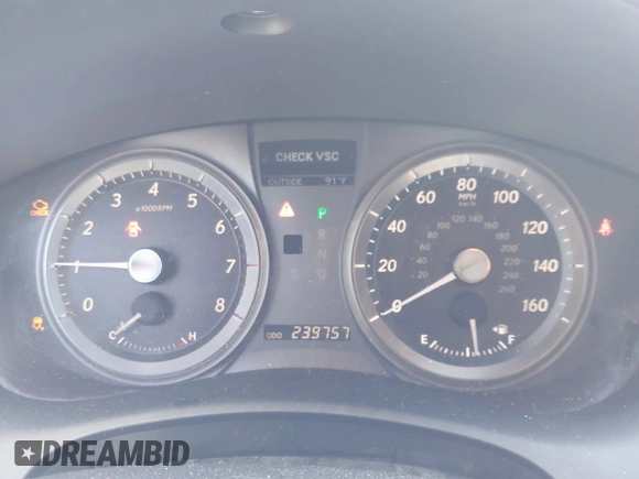 2007 Lexus ES 330 z VIN JTHBJ46G172131615, wystawiony jako IAAI lot #42429629 z przebiegiem 239 757 mil mil oraz . Historia ofert i sprzedaży dostępna na DreamBid. Obrazek 7.