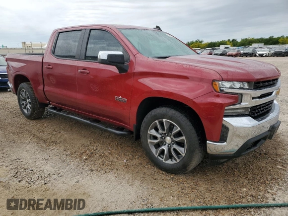 2020 Chevrolet Silverado 1500 LT with VIN 3GCPWCED6LG113848, listed as a Copart auction lot 51908935 with 108,242 mi miles and Clean Title. Bid and sale history available at carsss.com. Image 4.