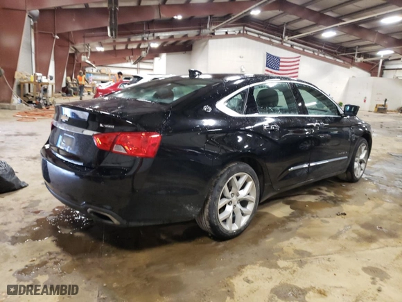 2020 Chevrolet Impala Premier with VIN 2G1105S36L9105251, listed as a Copart auction lot 79473034 with 71,868 mi miles and Salvage Title. Bid and sale history available at carsss.com. Image 3.