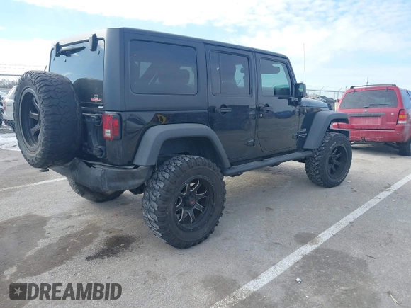 2017 Jeep Wrangler Unlimited Sport with VIN 1C4BJWDG1HL733474, listed as a IAAI auction lot 41395245 with 275,871 mi miles. Bid and sale history available at carsss.com. Image 4.