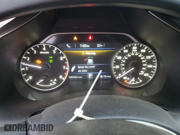2016 Nissan Murano S with VIN 5N1AZ2MG7GN170717, listed as a Copart auction lot 47201465 with 180,444 mi miles and Salvage Title. Bid and sale history available at carsss.com. Image 9.