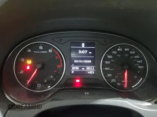 2015 Audi A3 1.8T Premium with VIN WAU6CLFF0F1083654, listed as a Copart auction lot 46151105 with 38,780 mi miles and Salvage Title. Bid and sale history available at carsss.com. Image 9.