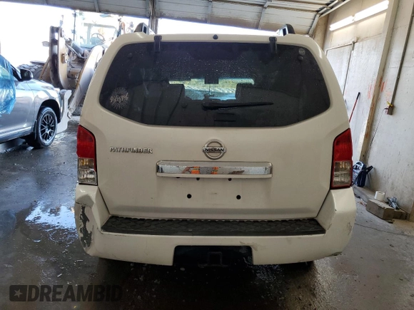 2011 Nissan Pathfinder S z VIN 5N1AR1NN4BC606130, wystawiony jako Copart lot #79444974 z przebiegiem Nie podano mil oraz Szkoda całkowita • Salvage title. Historia ofert i sprzedaży dostępna na DreamBid. Obrazek 6.