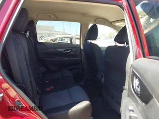 2017 Nissan Rogue SL with VIN JN8AT2MV7HW277674, listed as a IAAI auction lot 41837800 with 99,301 mi miles. Bid and sale history available at carsss.com. Image 8.
