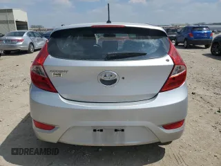 2013 Hyundai Accent SE with VIN KMHCU5AE8DU074642, listed as a Copart auction lot 52932205 with 119,518 mi miles and Salvage Title. Bid and sale history available at carsss.com. Image 6.