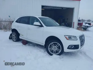 2013 Audi Q5 Premium Plus with VIN WA1LFAFP5DA101860, listed as a IAAI auction lot 41254902 with 153,143 mi miles. Bid and sale history available at carsss.com. Image 1.