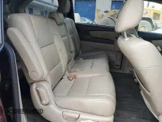 2014 Honda Odyssey EX-L with VIN 5FNRL5H60EB025526, listed as a Copart auction lot 57391215 with 153,758 mi miles and Salvage title. Bid and sale history available at DreamBid. Image 11.