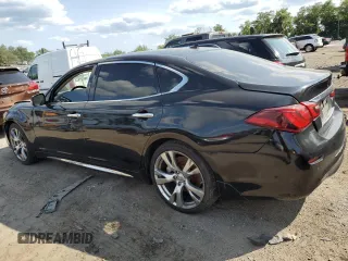 2018 Infiniti Q70 Luxe with VIN JN1BY1PP6JM330104, listed as a Copart auction lot 68830174 with 115,067 mi miles and Non repairable. Bid and sale history available at DreamBid. Image 2.