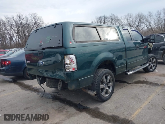 2008 Ford F-150 XLT with VIN 1FTPX14V18FA81332, listed as a IAAI auction lot 41155192 with 45,770 mi miles and . Bid and sale history available at DreamBid. Image 4.