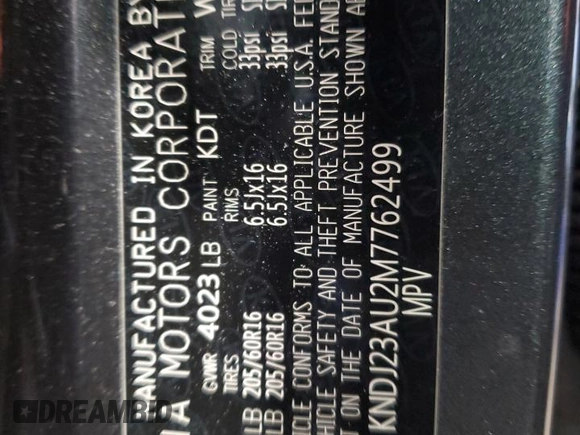 2021 Kia Soul S with VIN KNDJ23AU2M7762499, listed as a Copart auction lot 52526215 with Not Provided miles and Salvage Title. Bid and sale history available at DreamBid. Image 12.